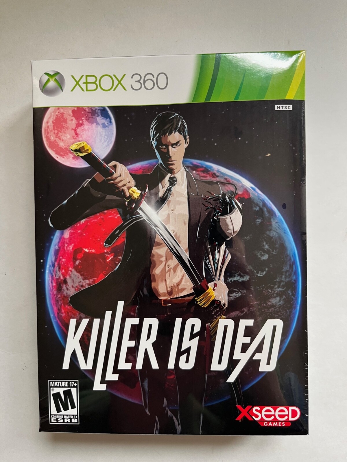 Killer Is Dead Limited Edition (Microsoft Xbox 360, 2013) New Factory Sealed OOP