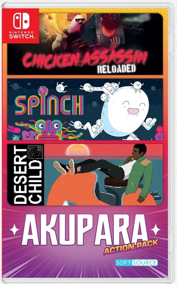 Akupara Action Pack (Multi-Language) – Nintendo Switch Sealed Game (2025 Misc)