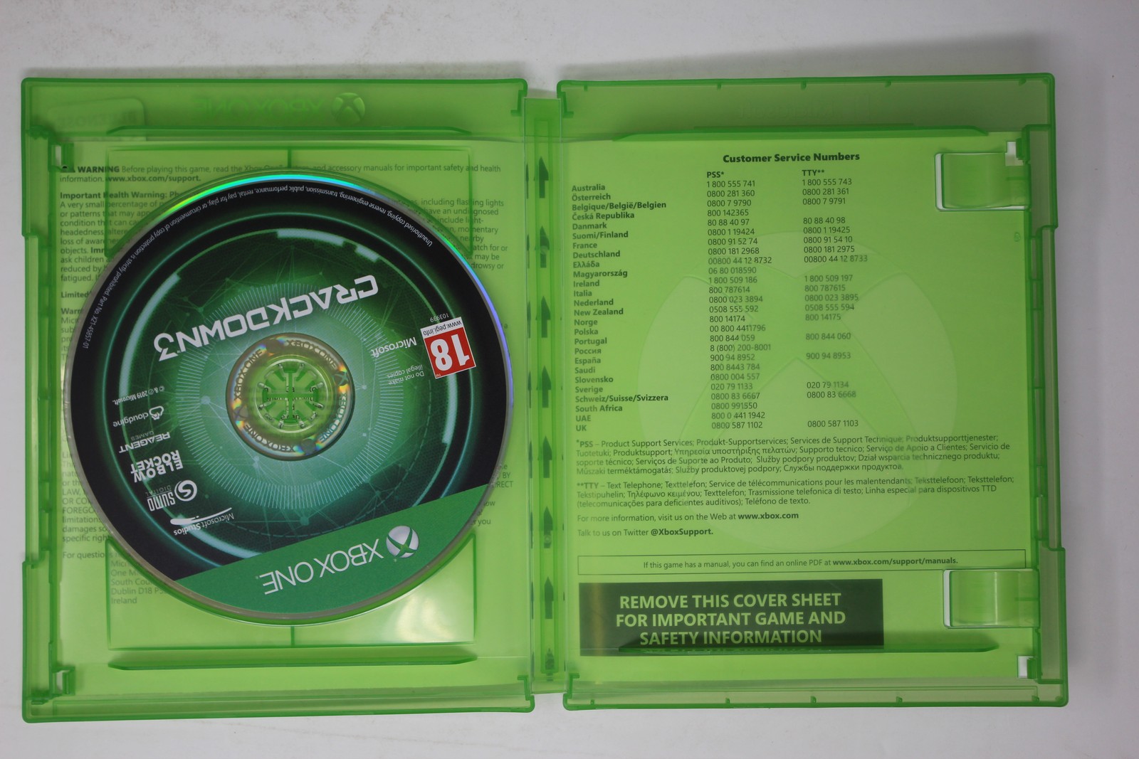 Crackdown 3 Xbox One PEGI 18
