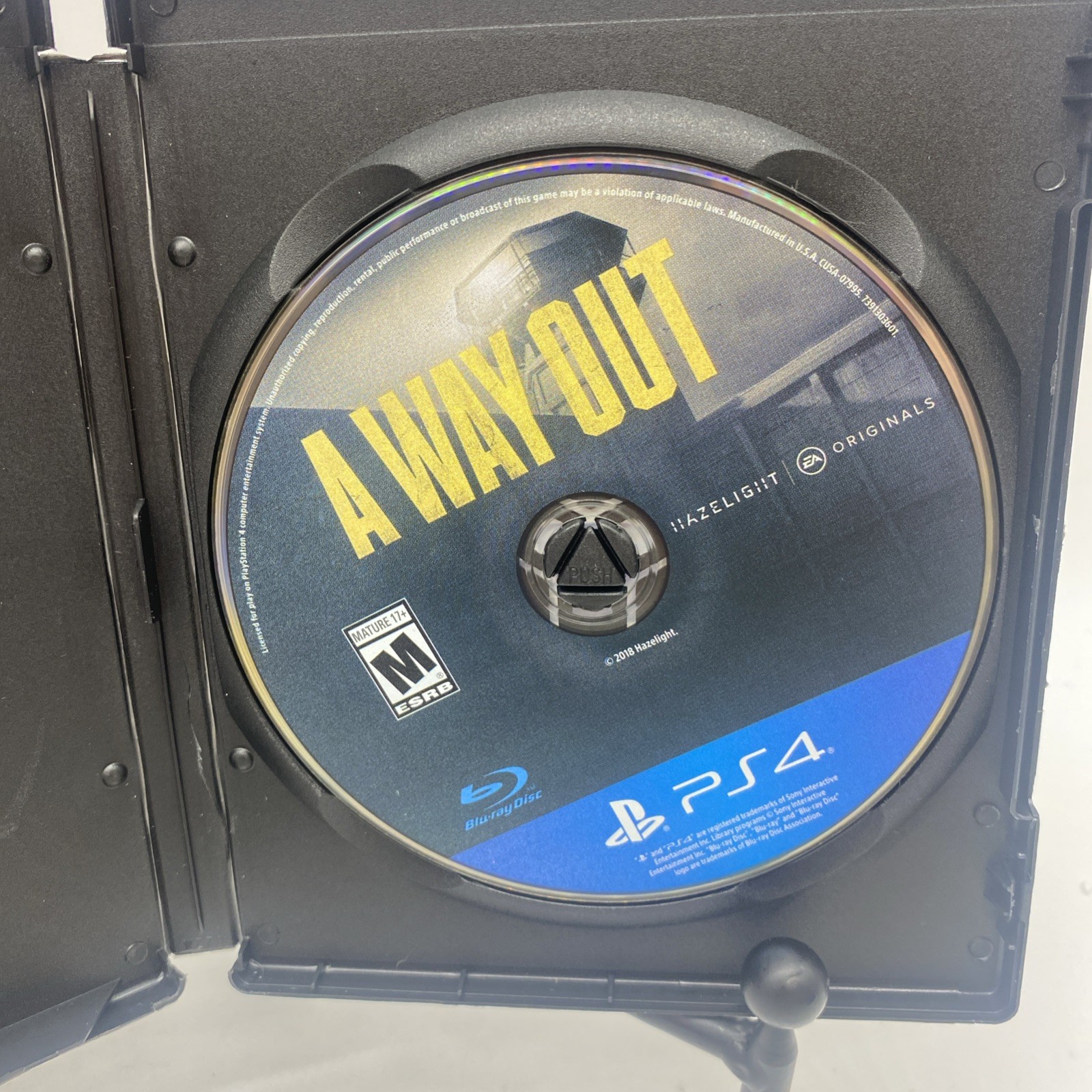 A Way Out (Sony PlayStation 4) PS4 Disc Only Tested