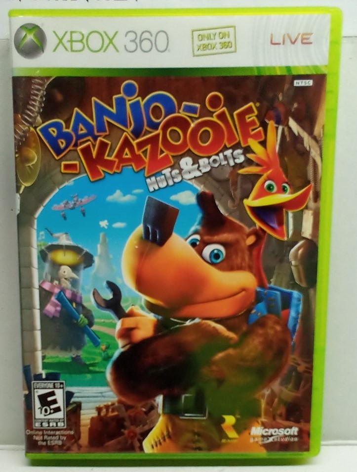 Banjo-Kazooie: Nuts & Bolts (Xbox 360, 2008) Complete Tested Working – Free Ship