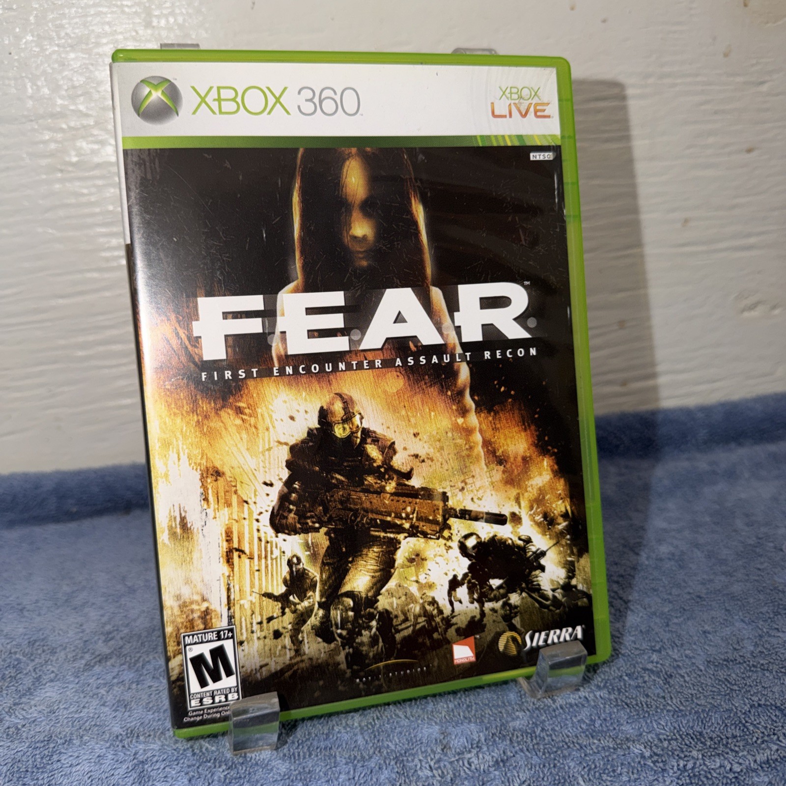 F.E.A.R.: First Encounter Assault Recon Xbox 360 (NTSC) Version CIB US Seller!!