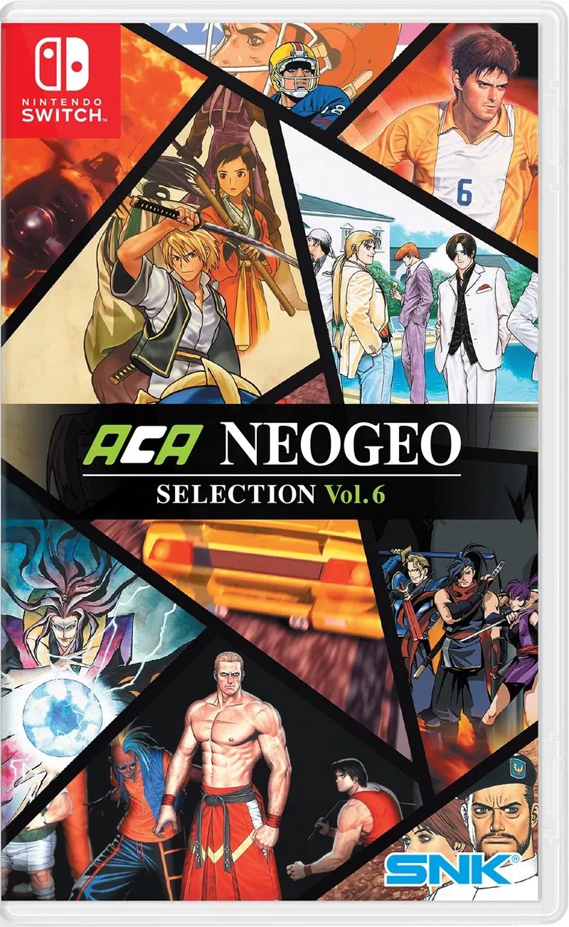 ACA NEOGEO Selection Vol. 6 (Multi-Language) Switch Brand New Game (2025 Misc)