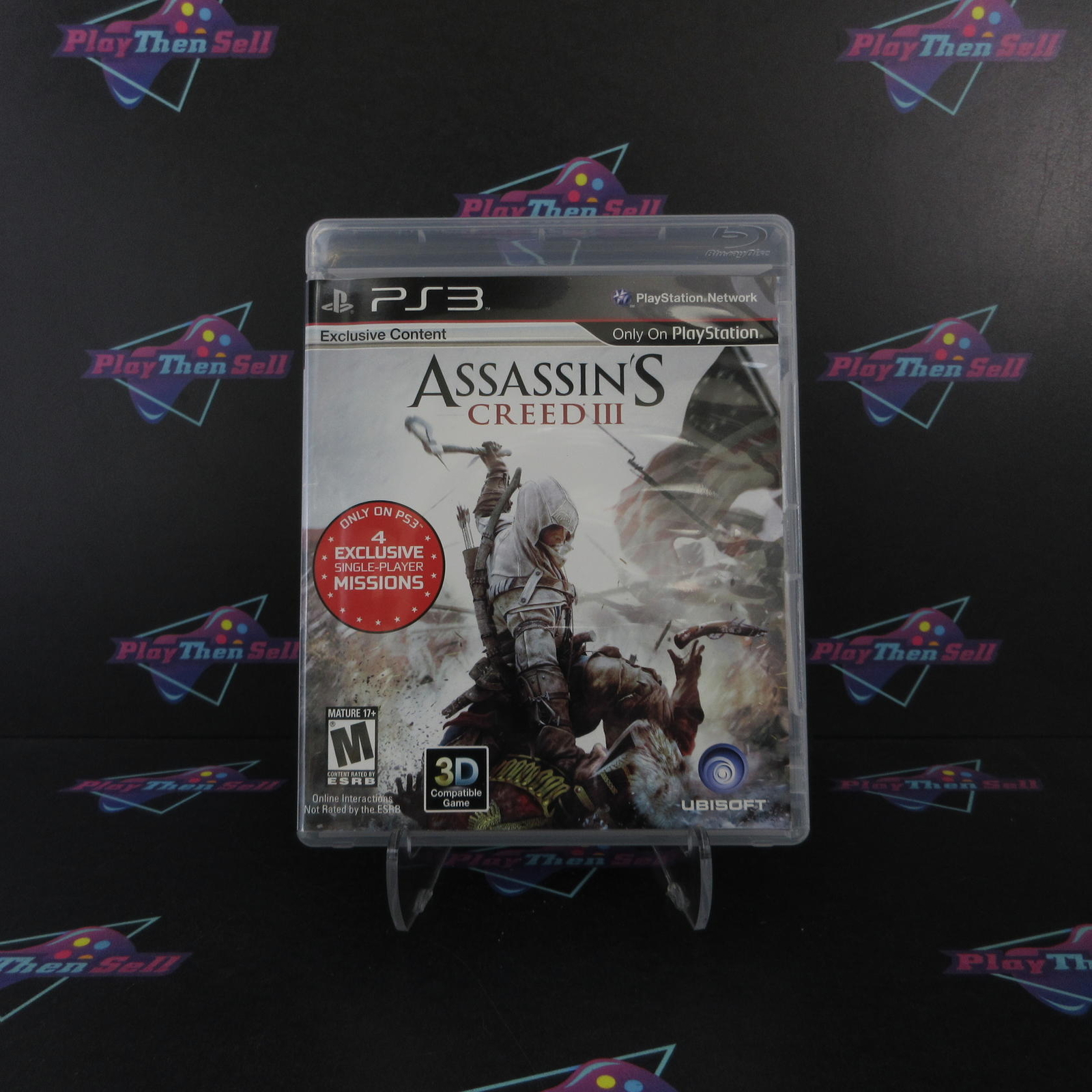 Refurbished Assassin’s Creed III PS3 PlayStation 3 Complete – Excellent Cond