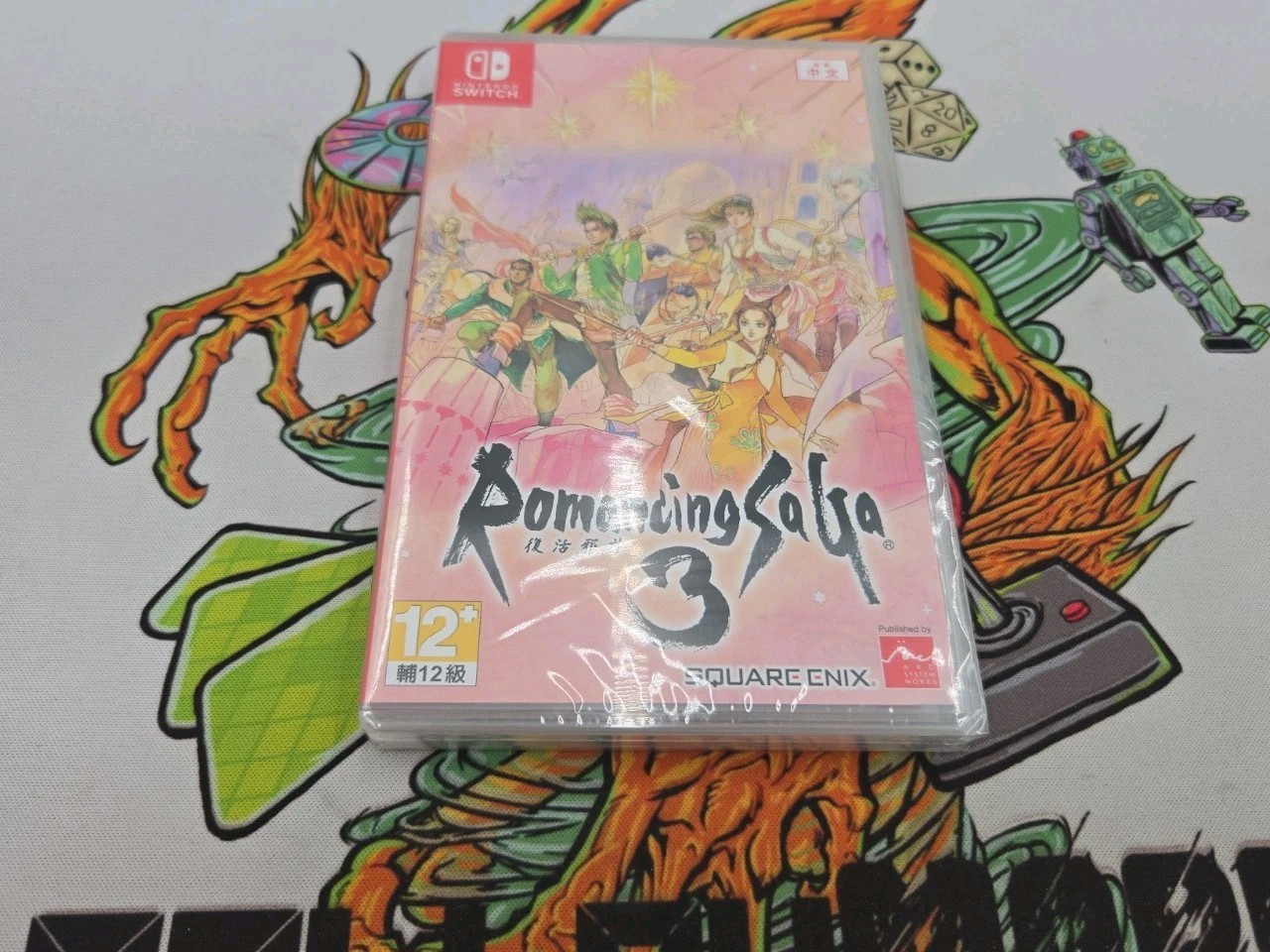 Romancing SaGa 3 (Switch, 2020)-NEW, Sealed, Import.