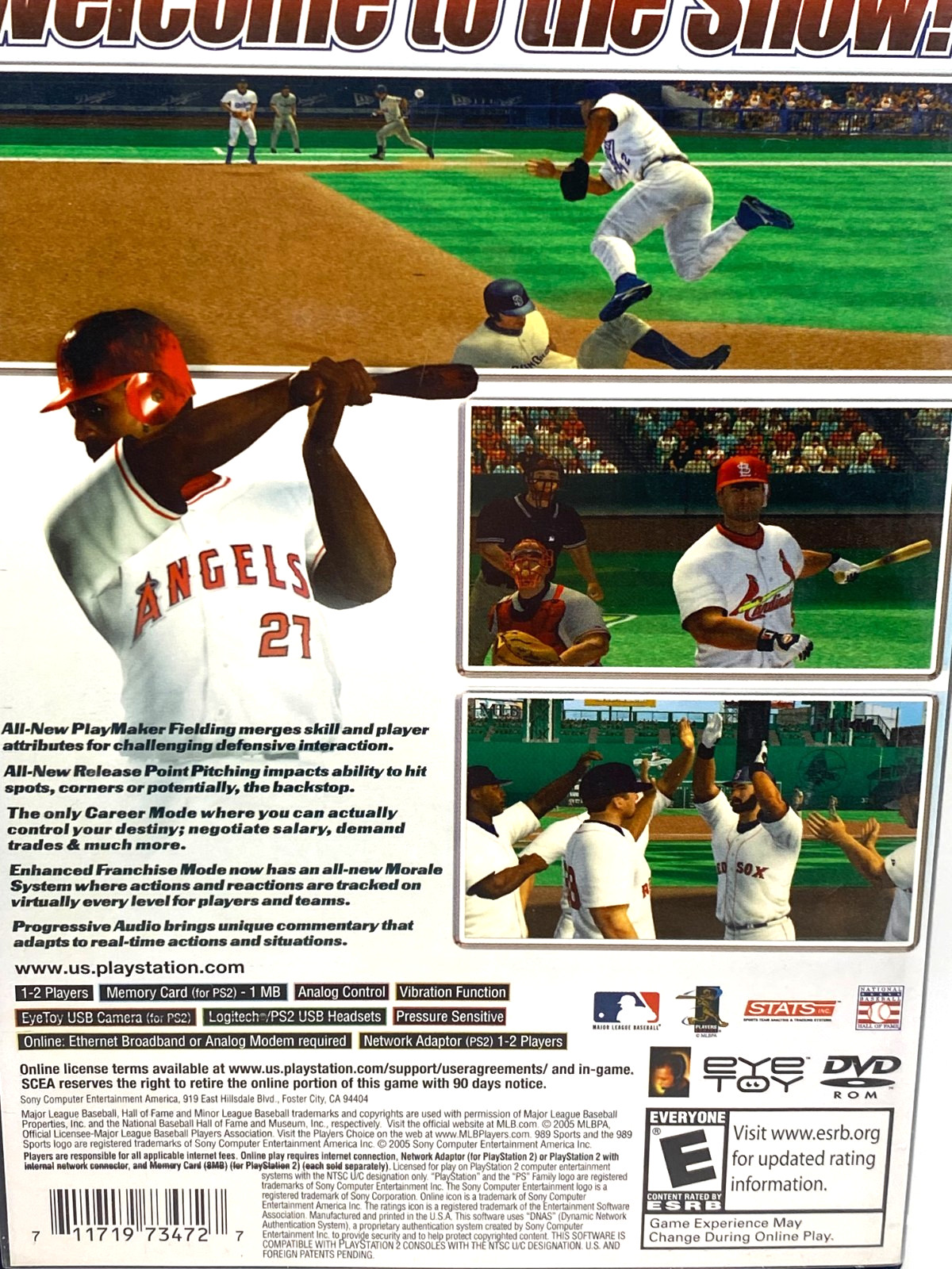 MLB 2006 – PlayStation 2 with manual