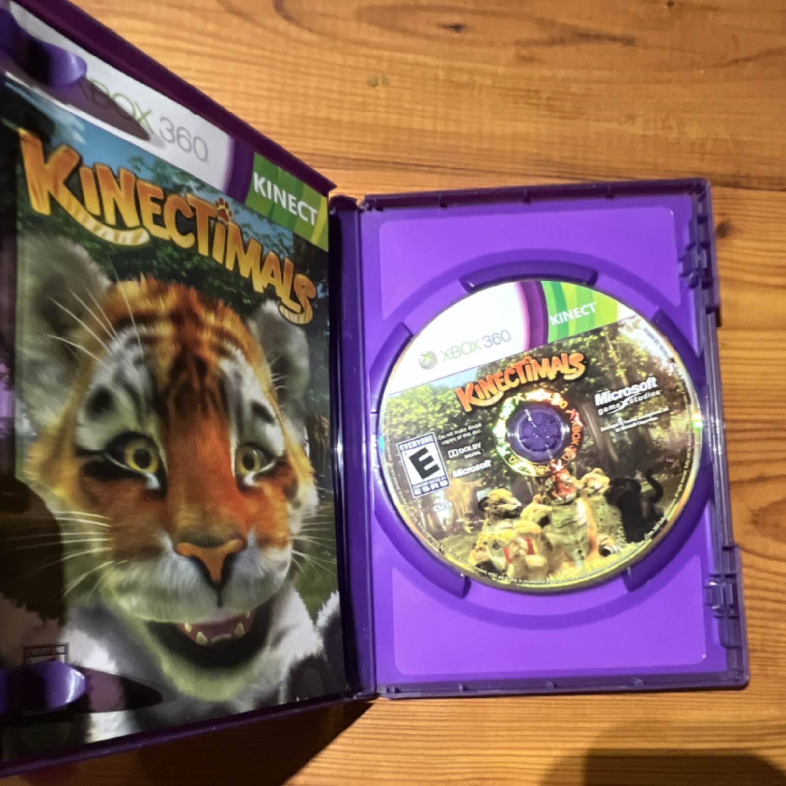Microsoft Kinectimals Xbox 360 Simulation Virtual Pet Kinect Required Manual