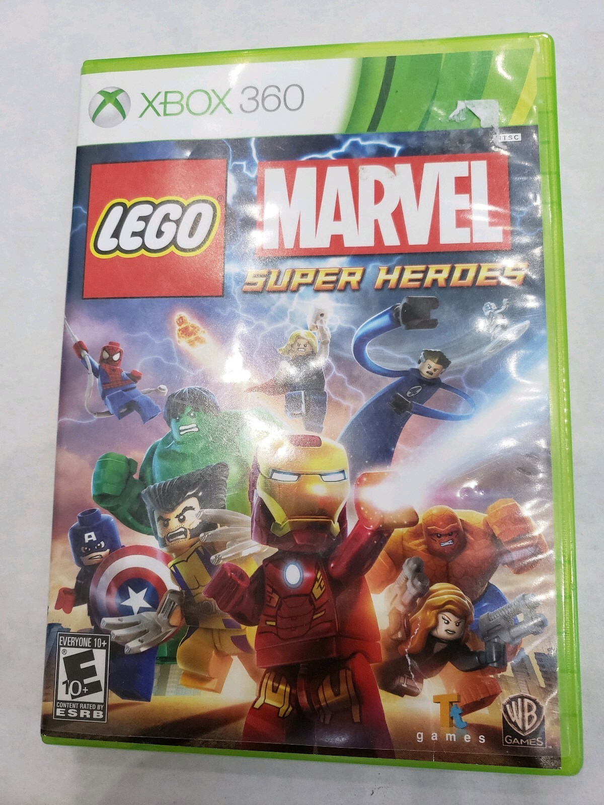 LEGO Marvel Super Heroes (Microsoft Xbox 360, 2013) Free FAST SHIPPING
