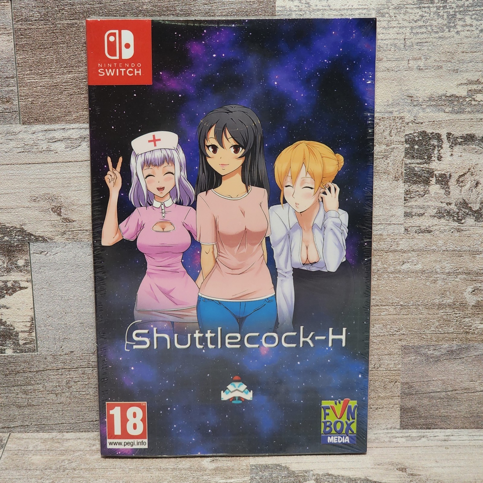 Shuttlecock-H with Art Cards (Nintendo Switch) – Brand New Sealed w/ Seal Flaw