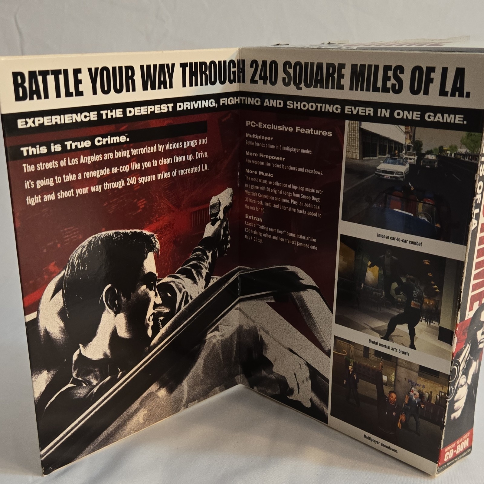 Activision True Crime: Streets of LA PC CD-ROM 2003 Manual Included