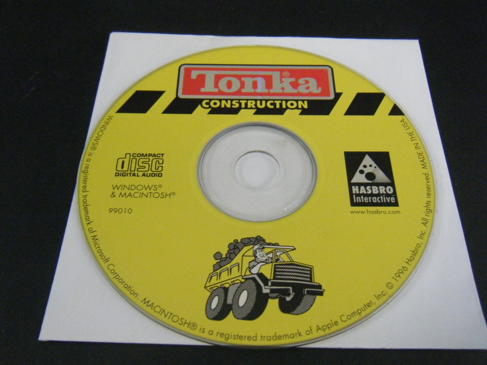Tonka Construction (Windows & Mac, 1996) – Disc Only!!