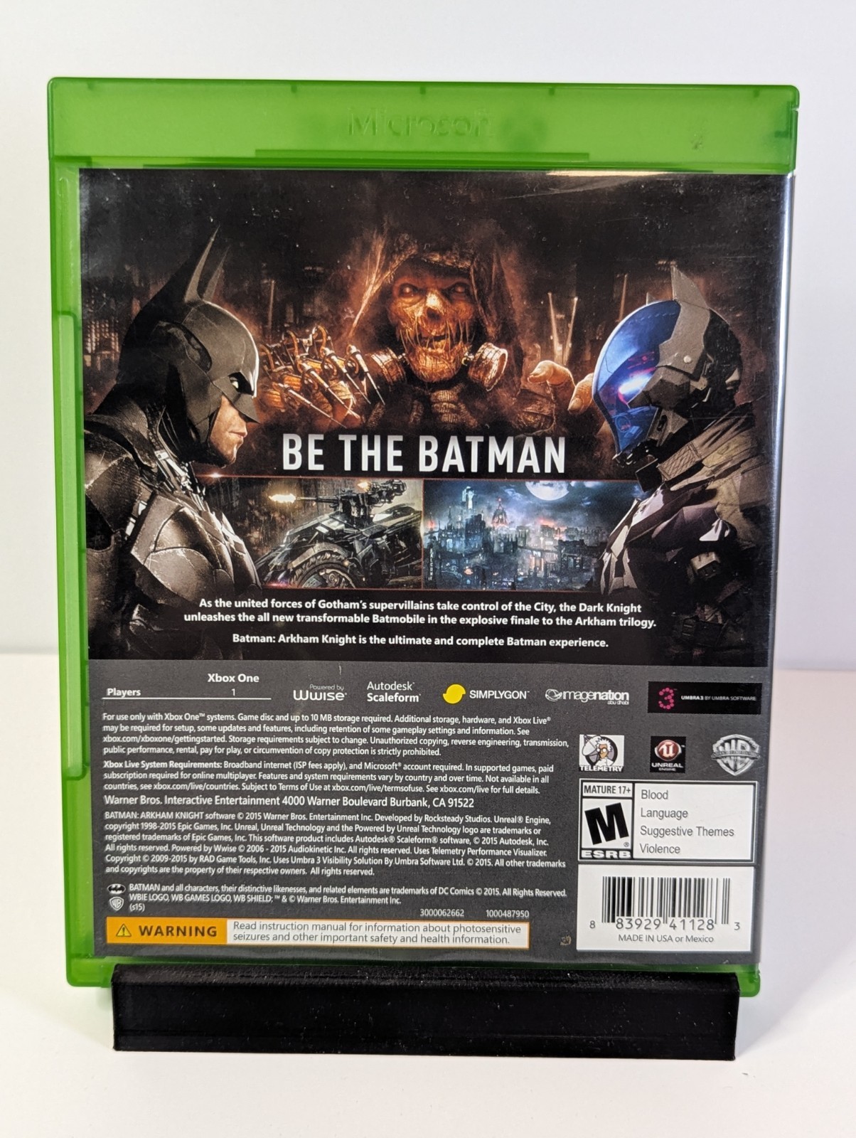 Batman: Arkham Knight – Xbox One – Tested Working