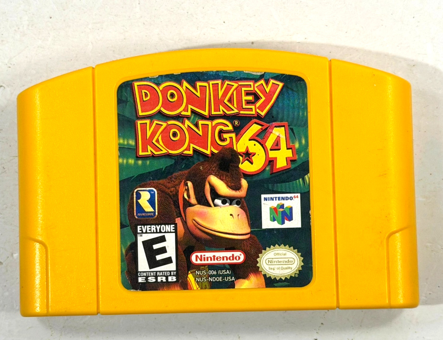 Donkey Kong N64 (Nintendo N64, 1997) DK N64 Authentic Tested