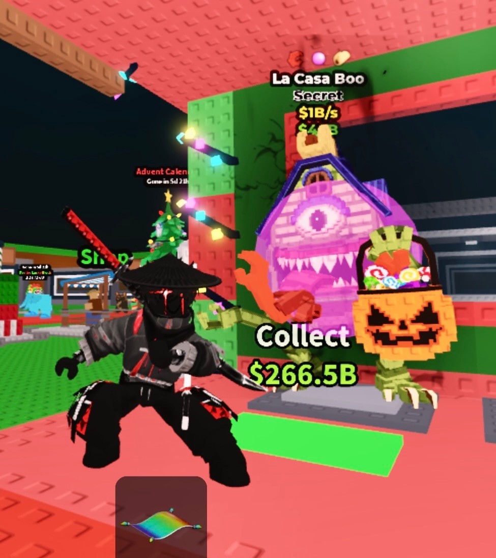 Steal a Brainrot Roblox Casa Boo 1B/S