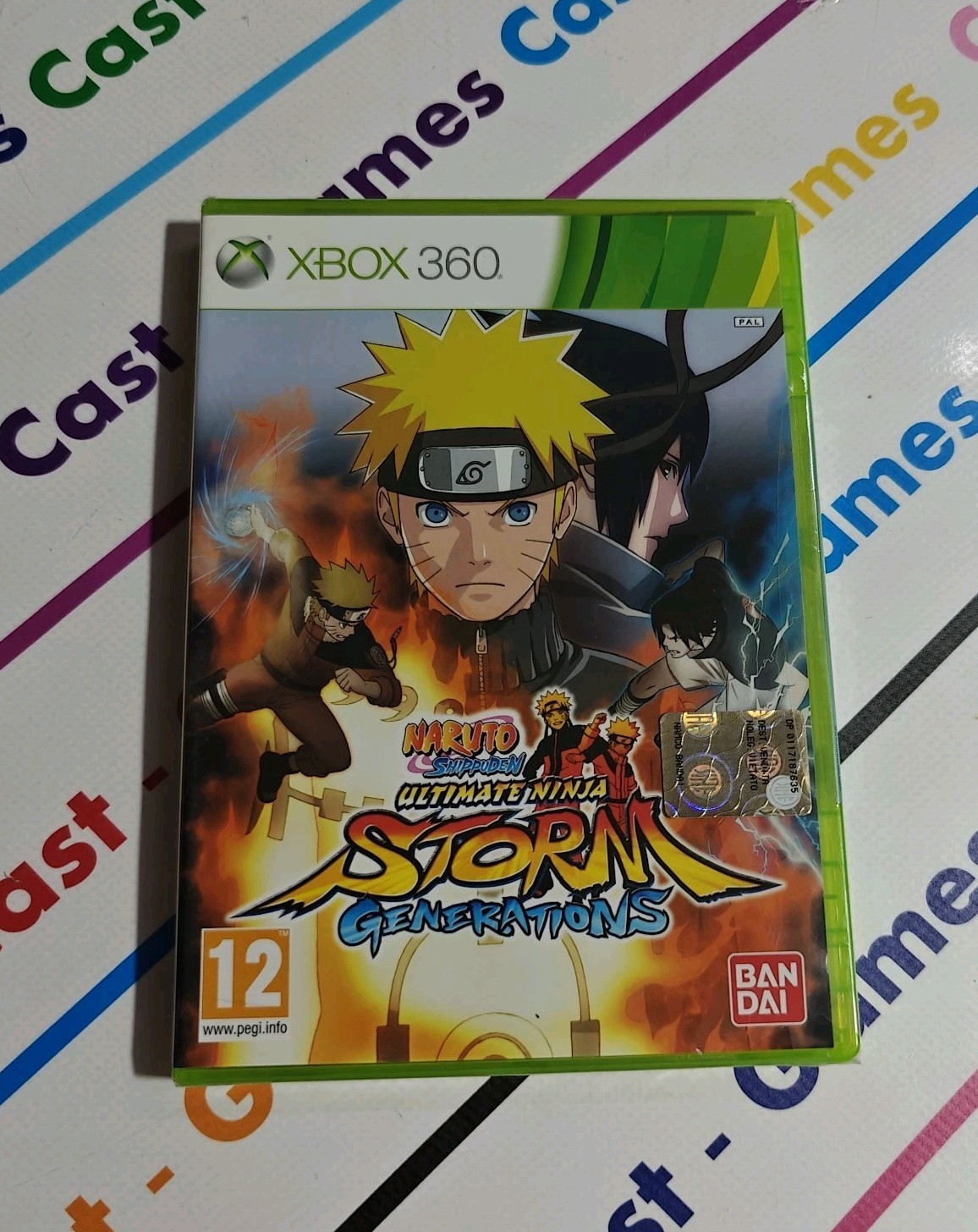 XBOX 360 NARUTO SHIPPUDEN ULTIMATE NINJA STORM GENERATION NEW SEALED ITALY