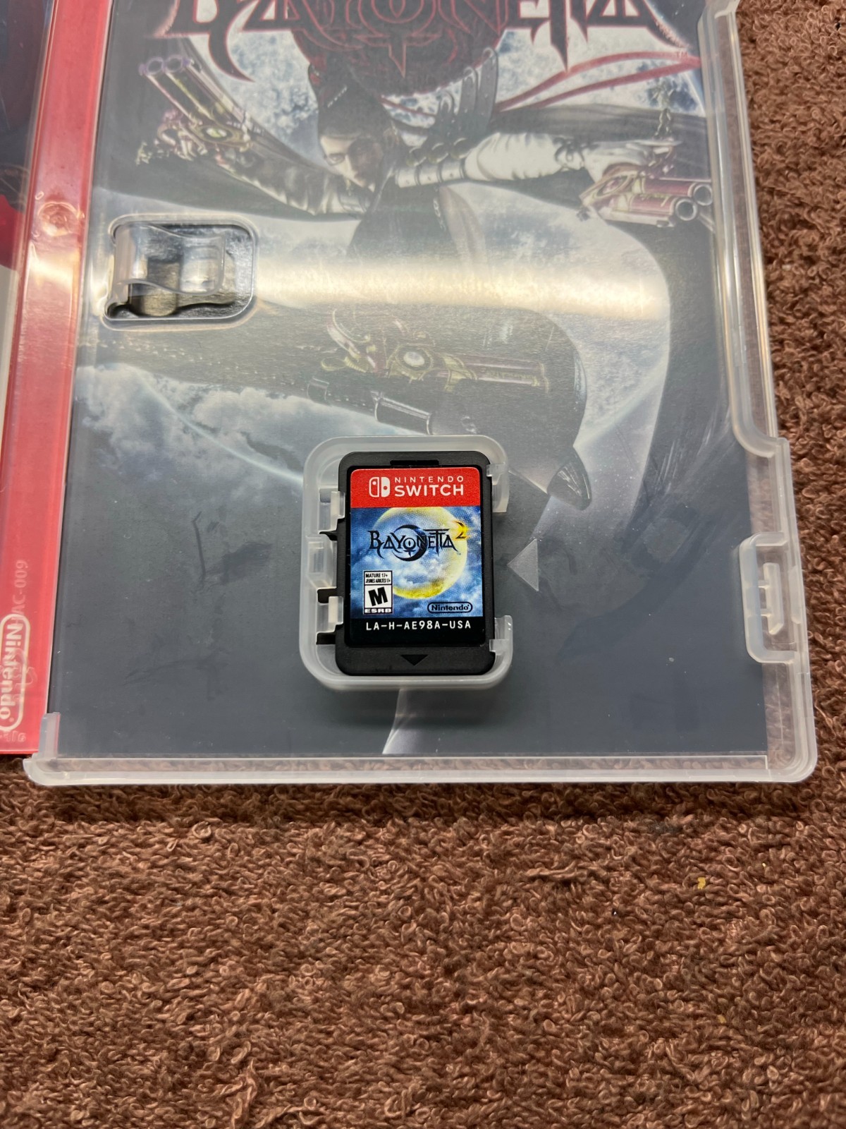 Nintendo Switch Bayonetta 2 Physical Game Card