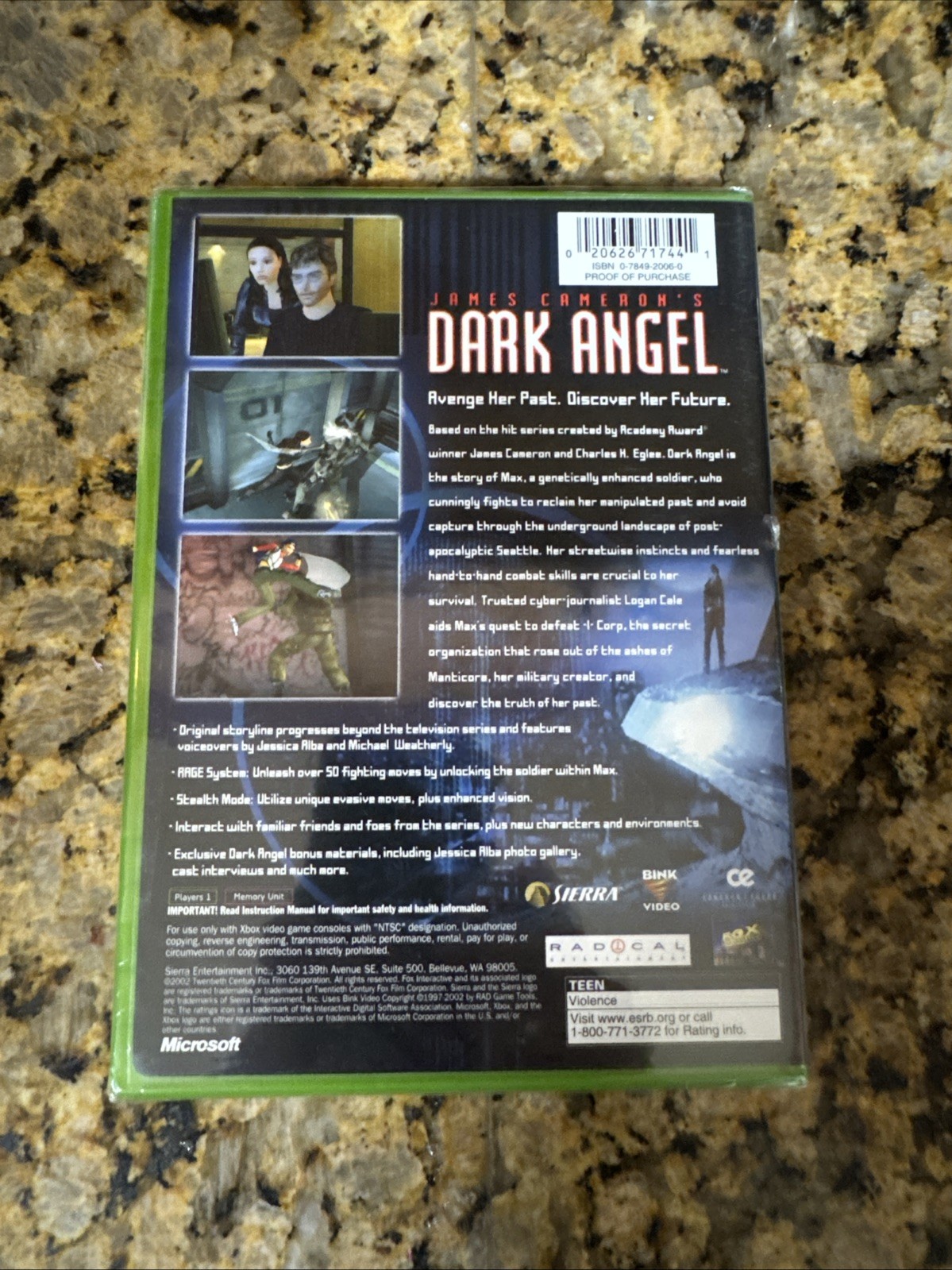 Dark Angel – Microsoft Xbox New/Sealed