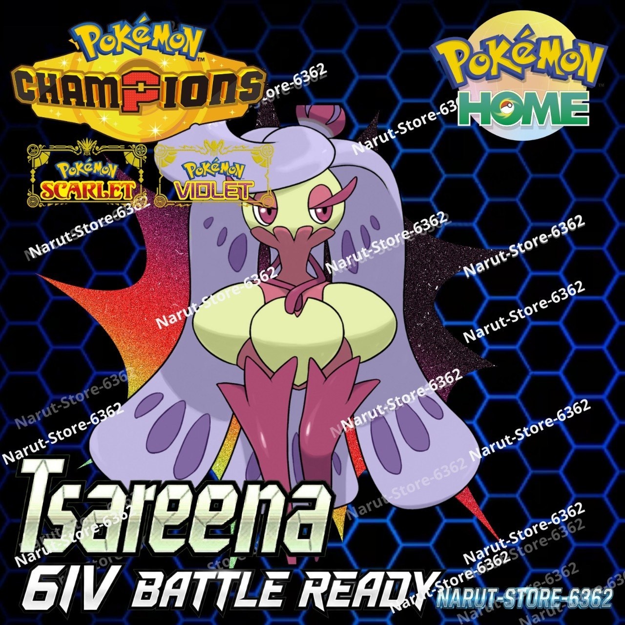 TORKOAL🔥6IV SHINY POKEMON HOME🔥Pokemon CHAMPIONS BATTLE READY SCARLET VIOLET