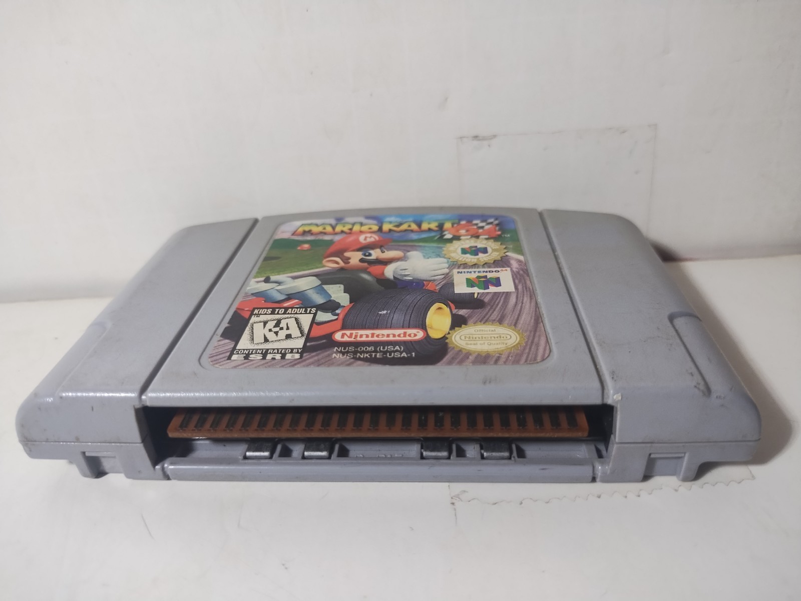 Mario Kart 64 Nintendo 64 Game Cartridge Tested