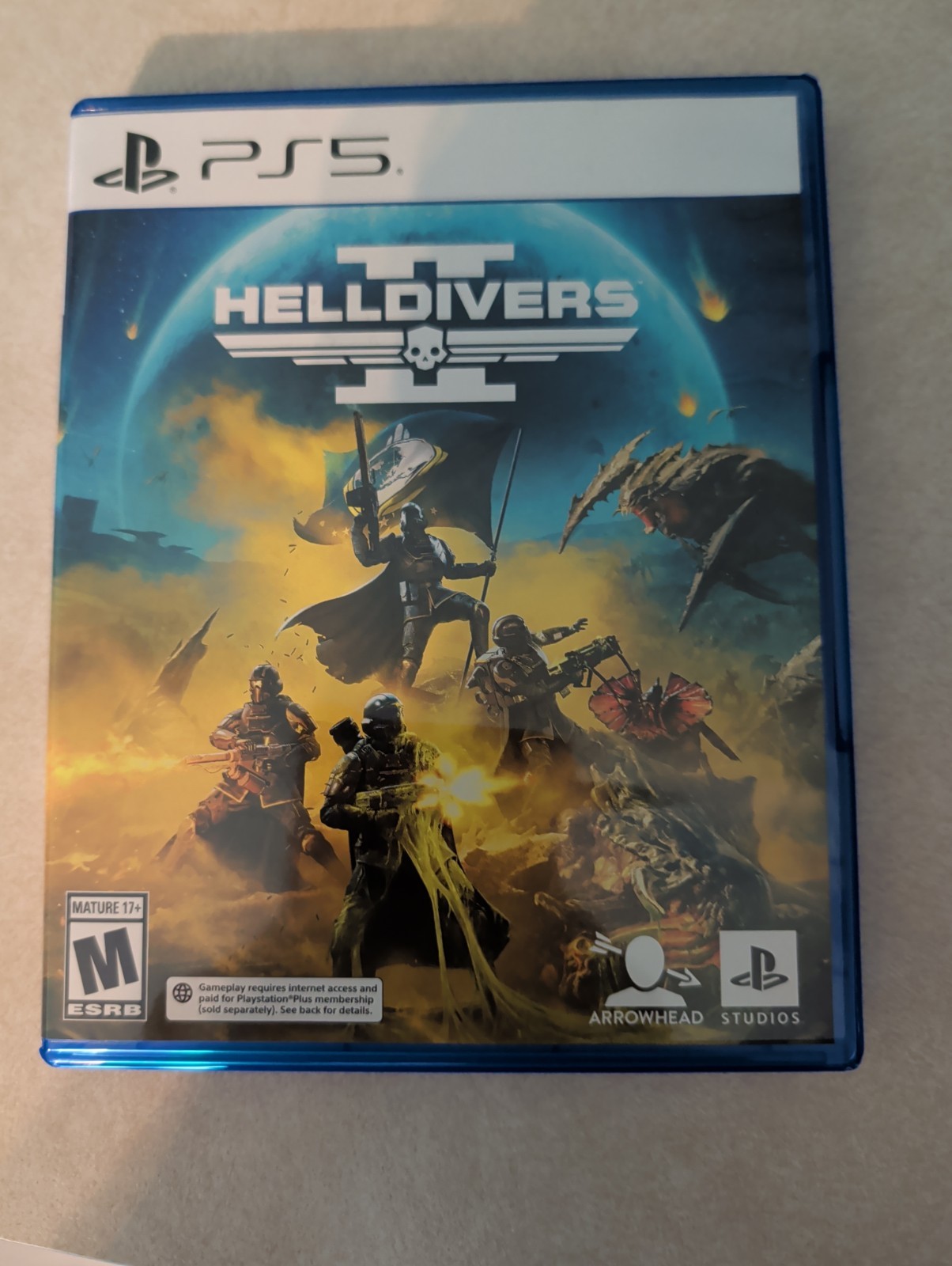 Helldivers 2 Sony PlayStation 5 Physical Game in Original Case