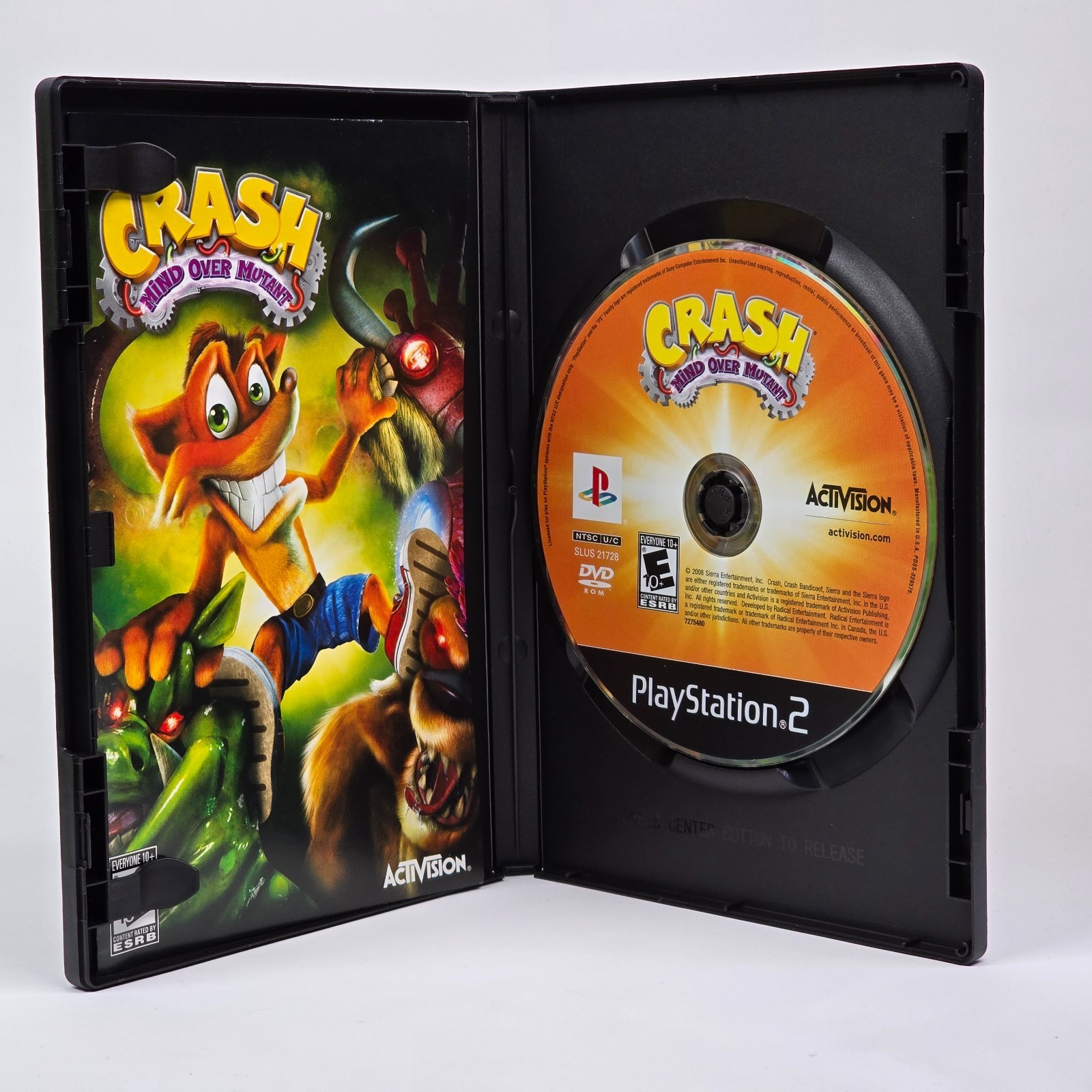 💿REFURBISHED Crash: Mind Over Mutant (PlayStation 2 PS2) CIB COMPLETE💿