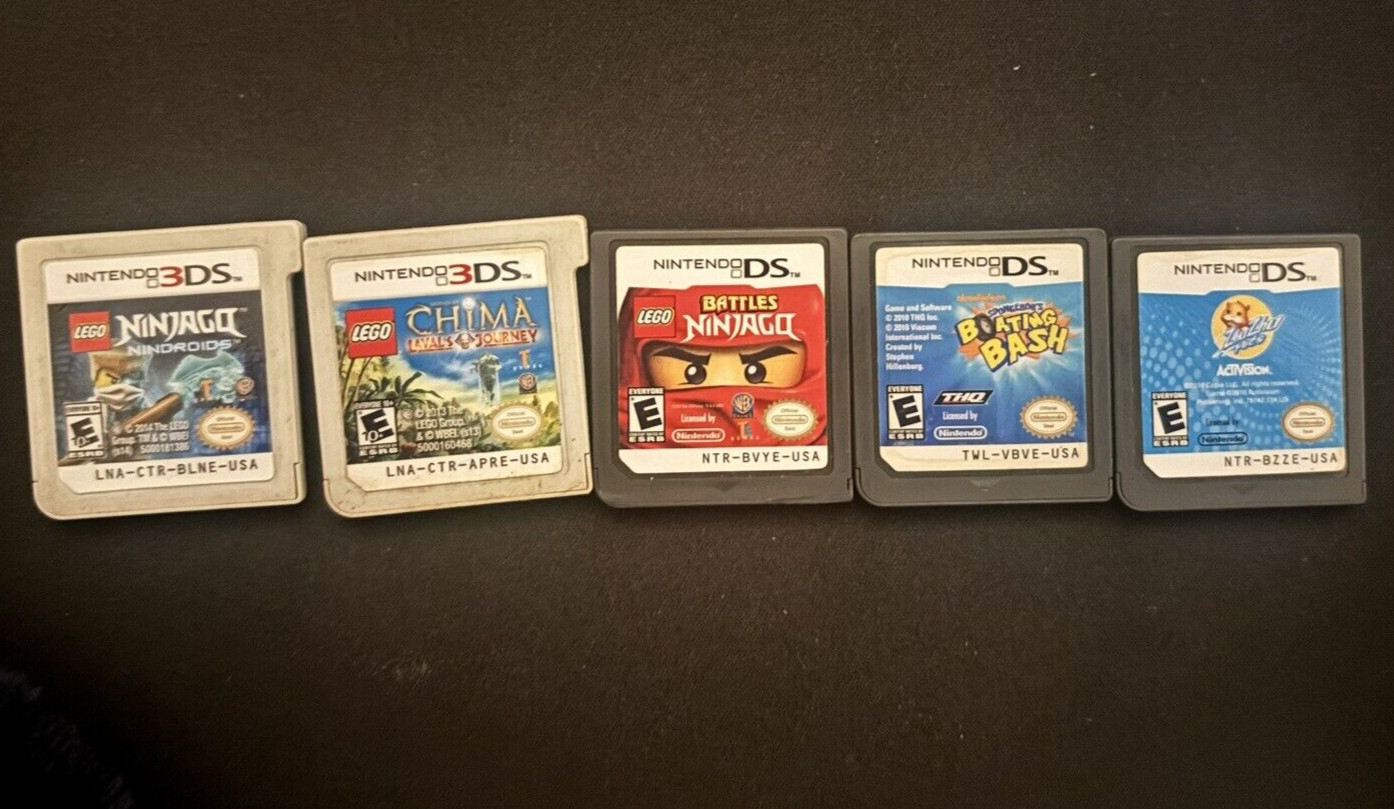 Nintendo Ds And 3ds Games