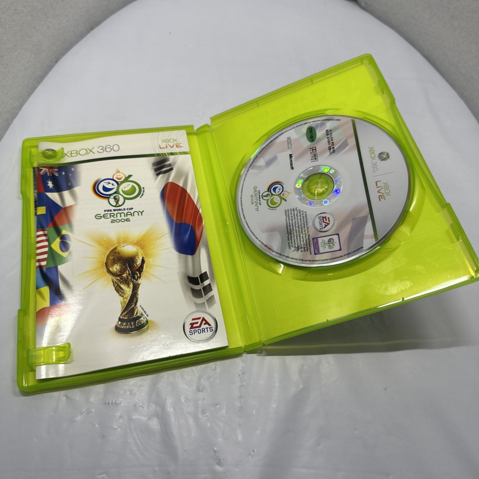 FIFA World Cup Germany 2006 Xbox Video Game Online Multiplayer KOREAN VERSION
