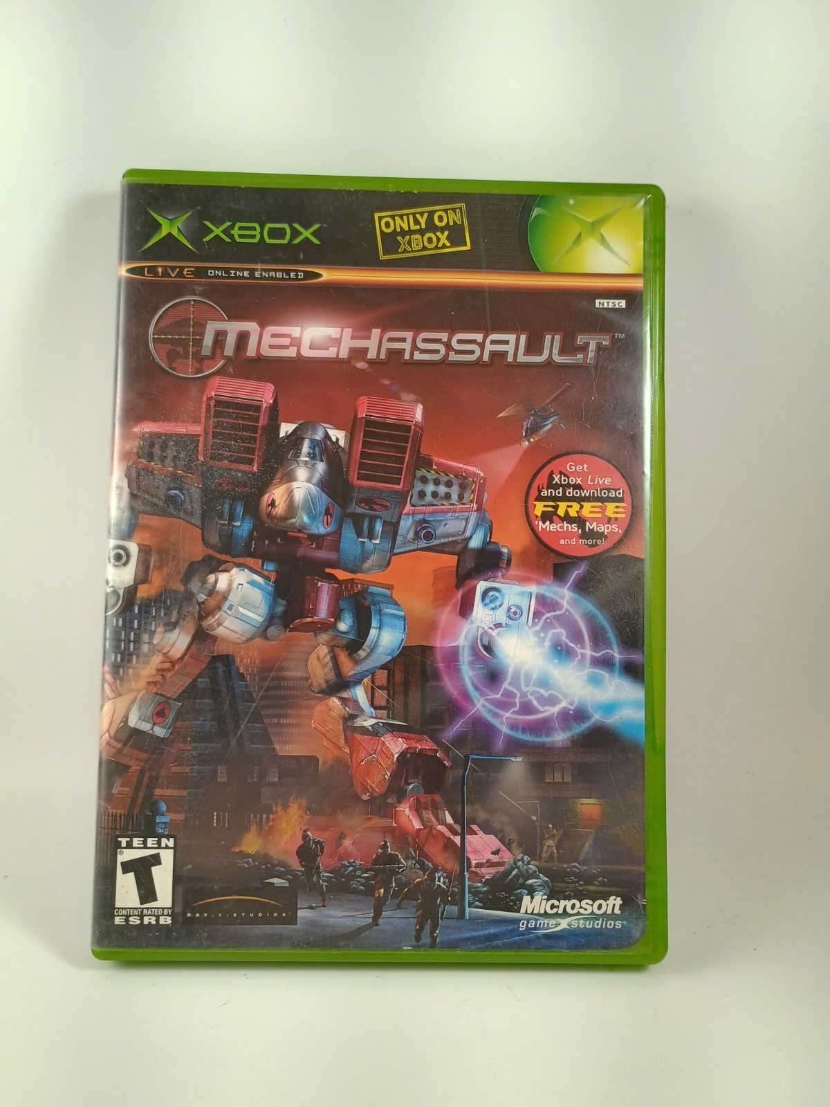 MechAssault Xbox Microsoft No Manual Studios BattleTech Helios Dragoons
