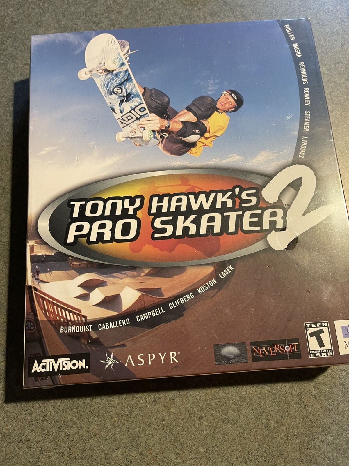 Tony Hawk’s Pro Skater 2 For PC/MAC. Brand New In Full Retail Box