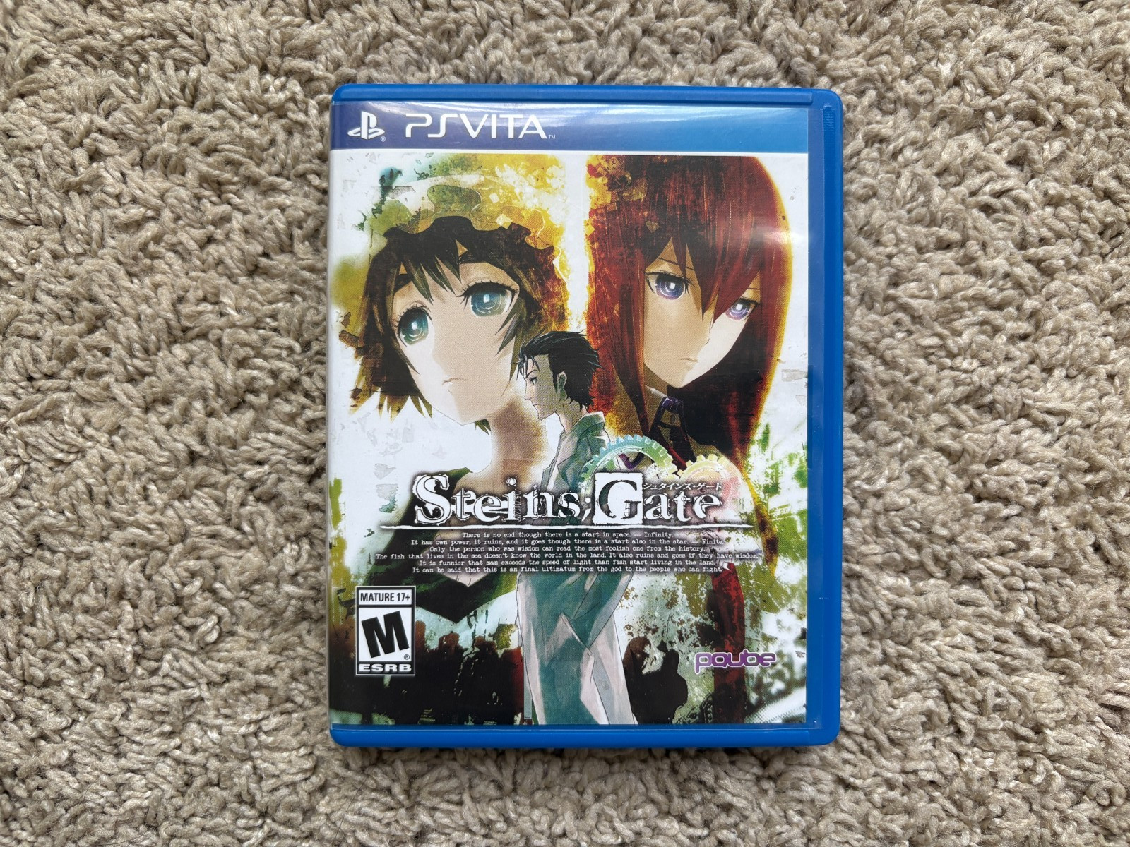 Steins;Gate Playstation Vita