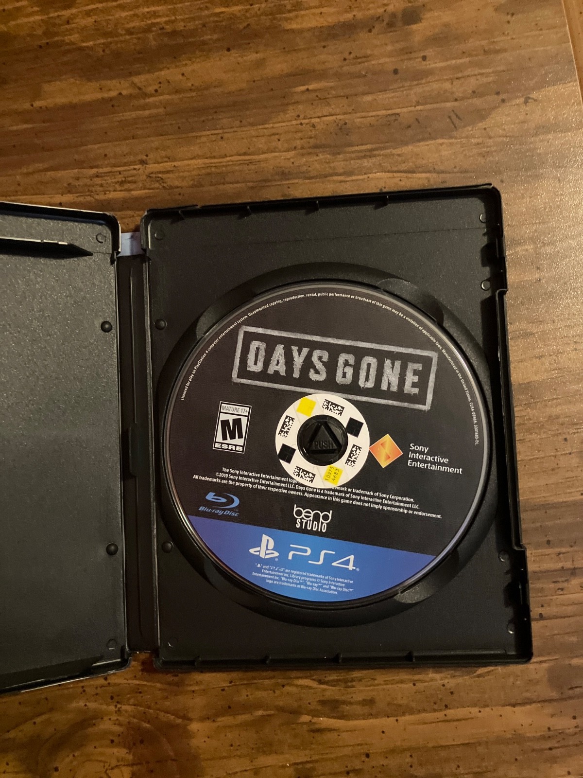 Days Gone – Sony PlayStation 4 -decent condition- tested and works-
