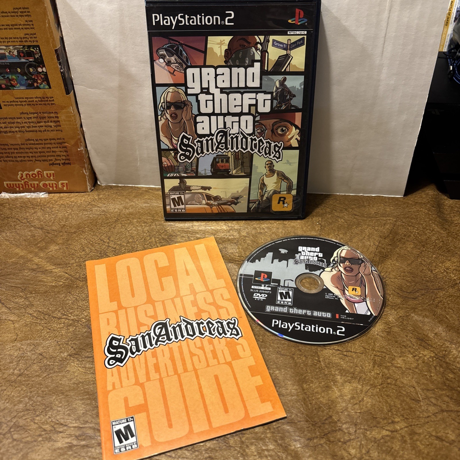Sony – PS2 – Grand Theft Auto: San Andreas – CIB – Tested