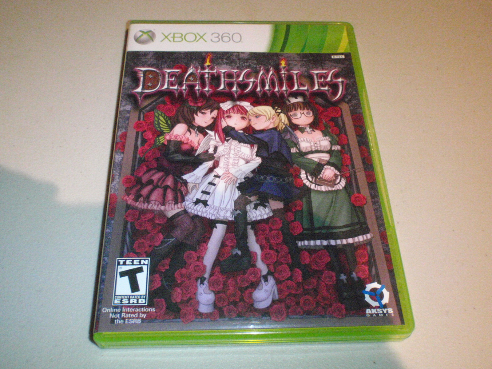 Deathsmiles Xbox 360 Game Complete w/ Manual Death Smiles