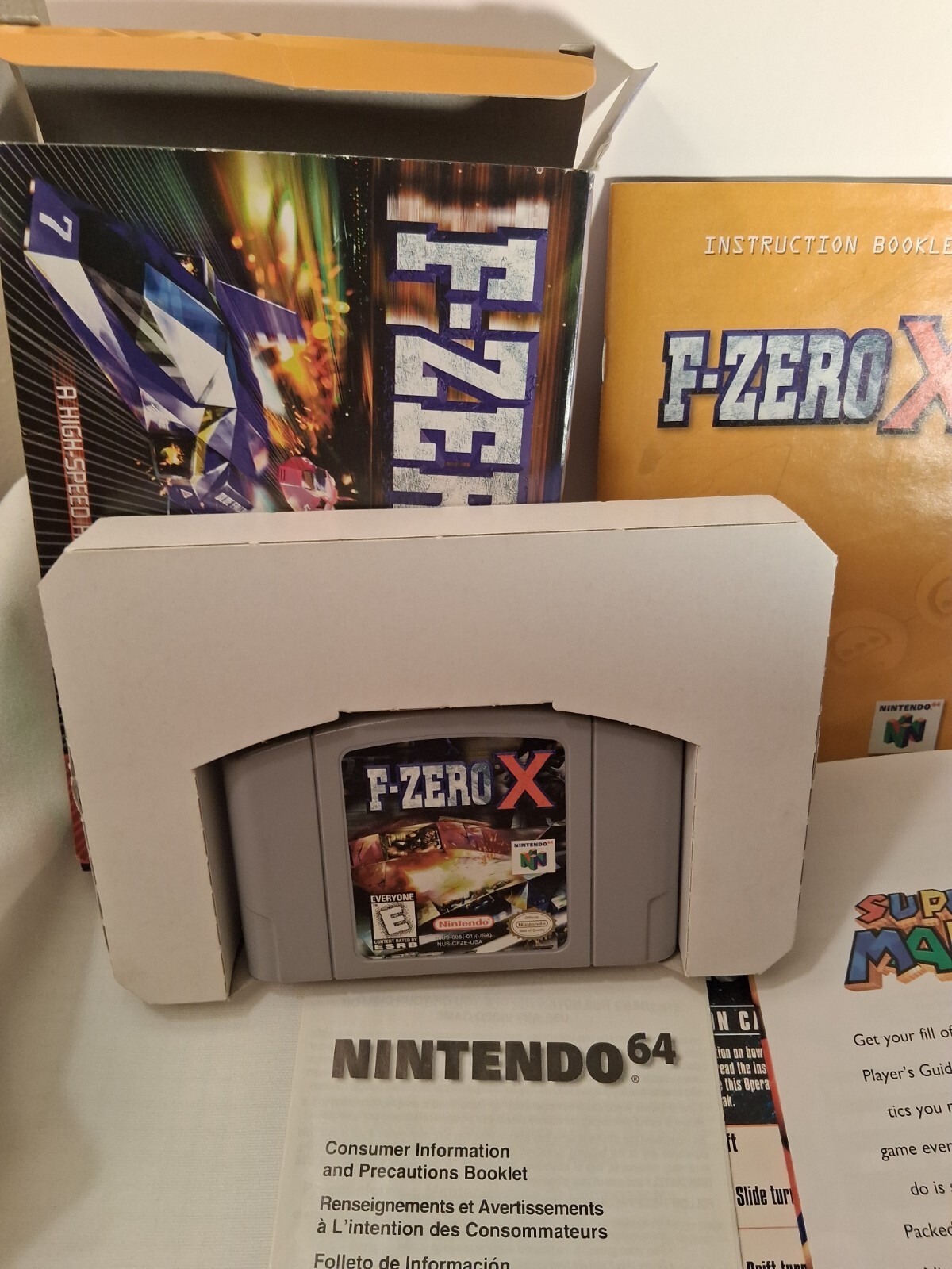 F-Zero X (Nintendo 64, 1998) slightly used