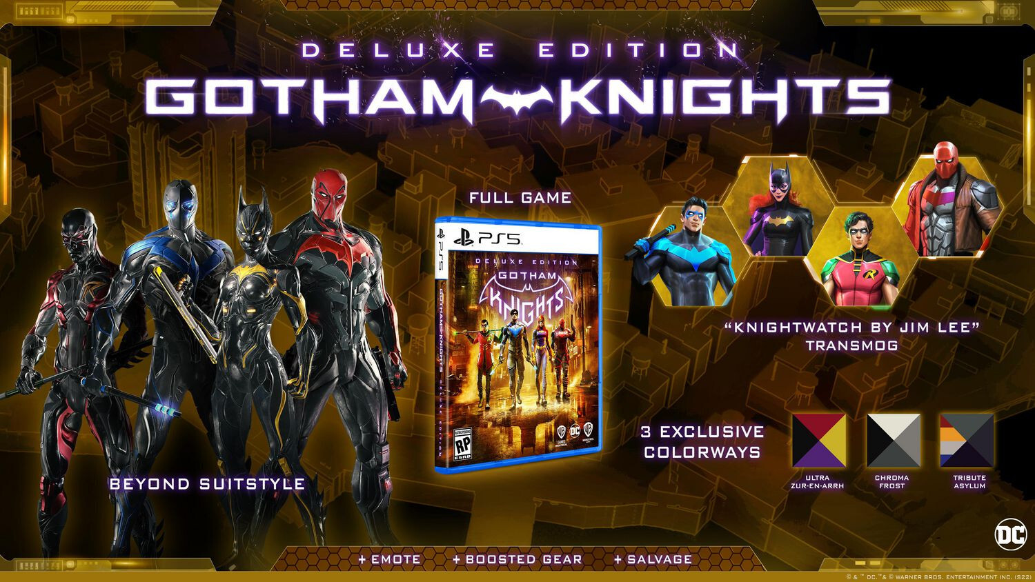 Gotham Knights *DELUXE EDITION* (PS5) New