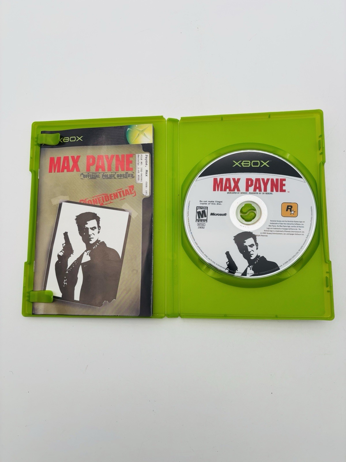Max Payne For Xbox CIB Tested & Working Very Good Condition Complete.