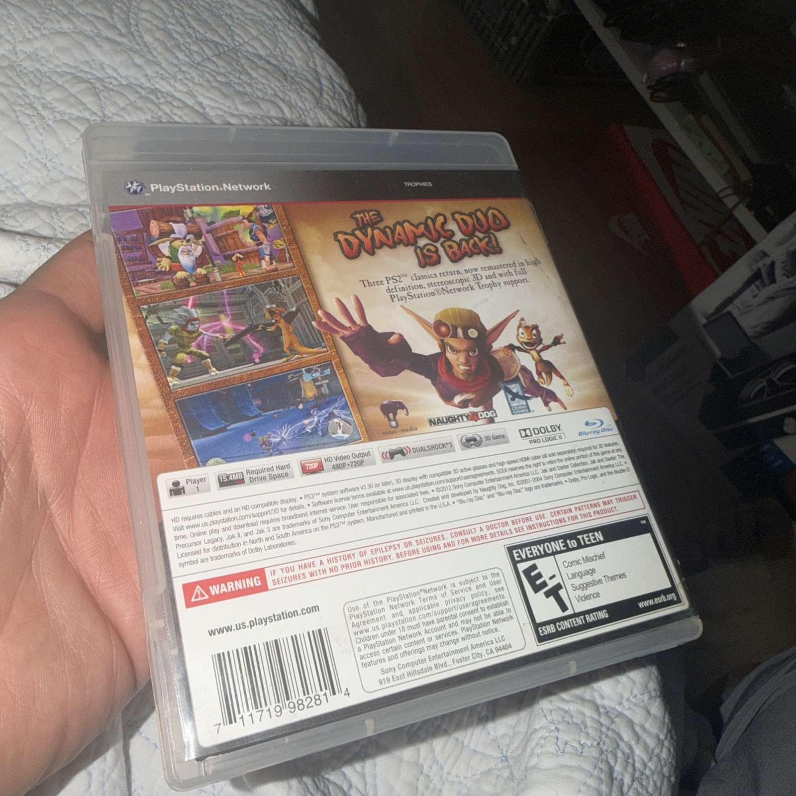 Sony PS3 Jak And Daxter Collection Playstation 3 PS3 Game Jak II & Jak 3 VGC