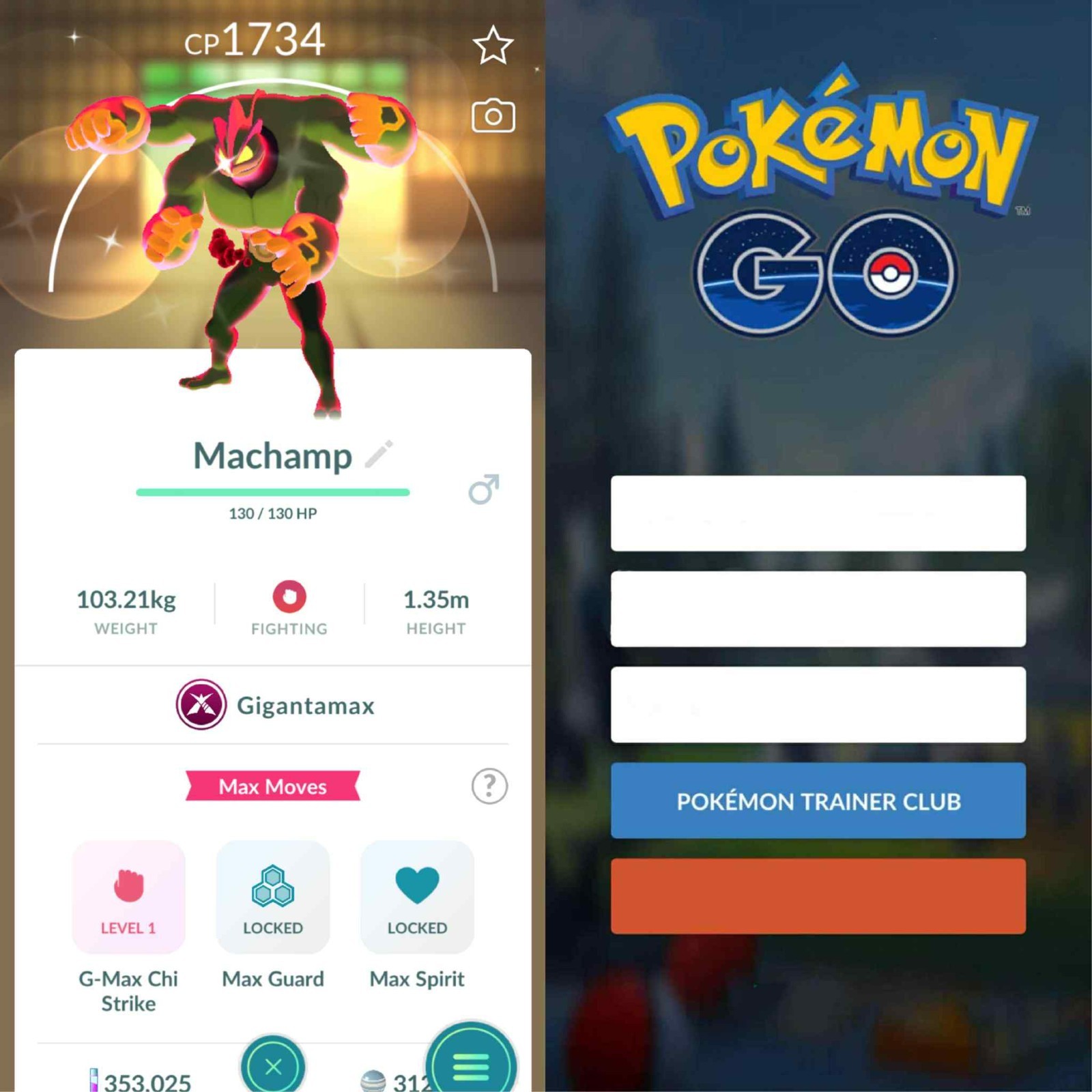Pokémon Go | Shiny Gigantamax Machamp ✨ Mini PTC