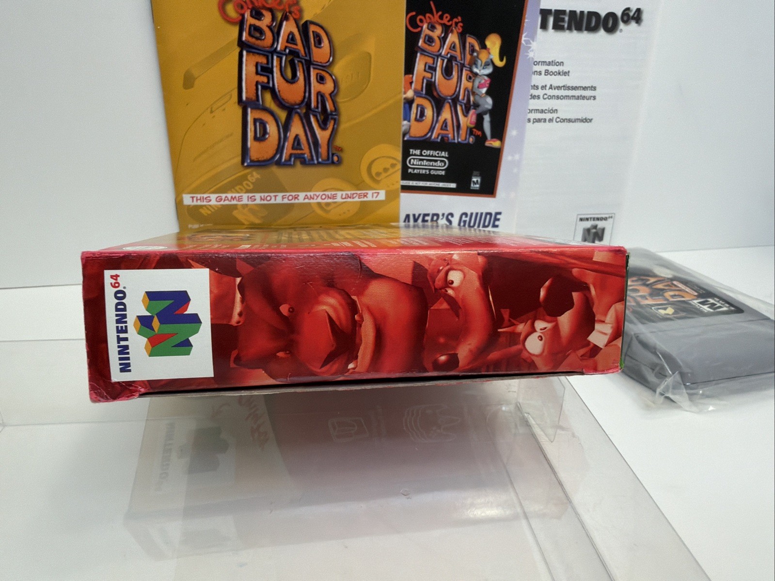 Conker’s Bad Fur Day Nintendo 64 N64 Authentic Complete In Nice Box CIB