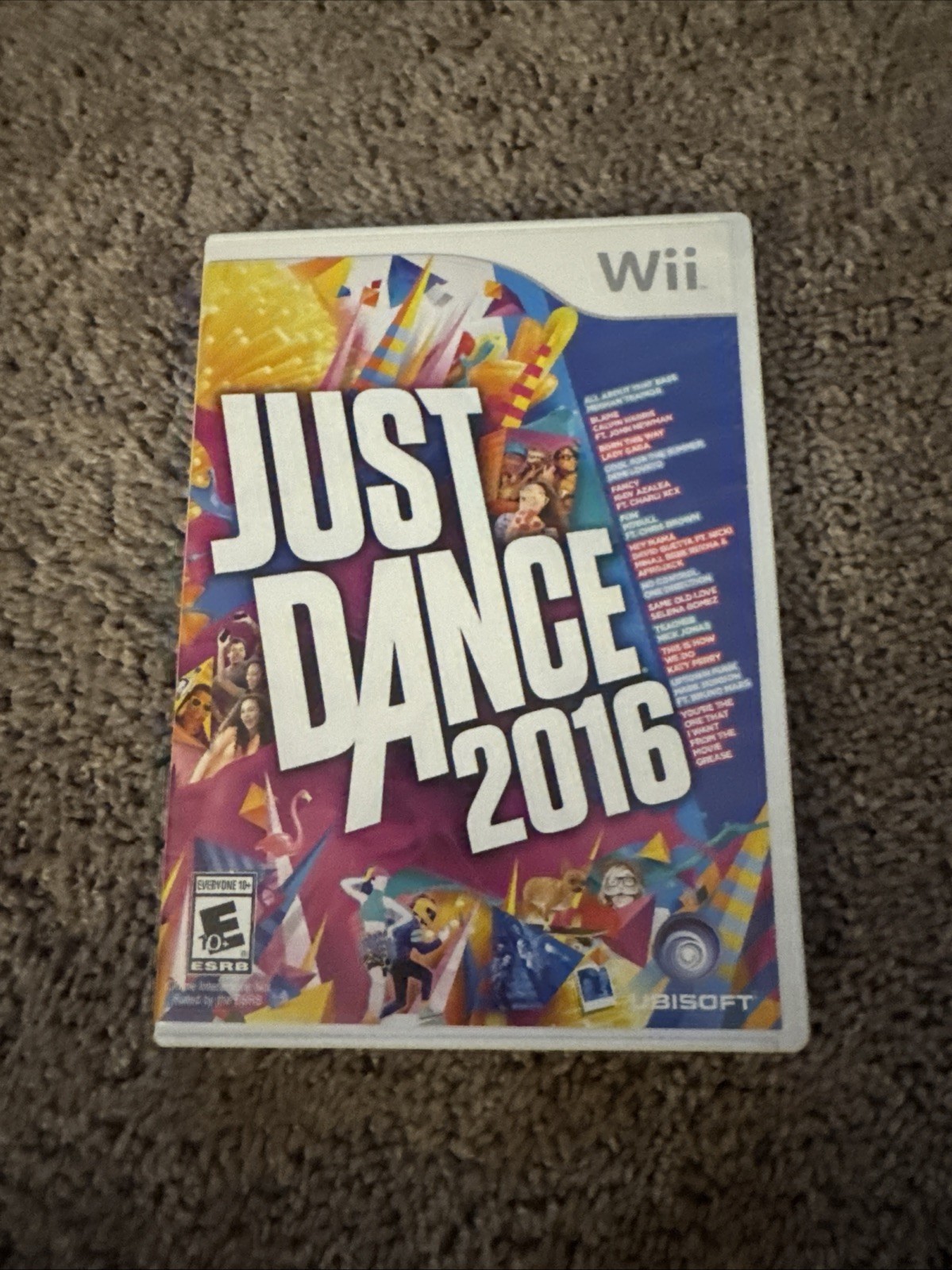 Just Dance 2016 (Wii) — CIB — Tested & Working — Clean Copy