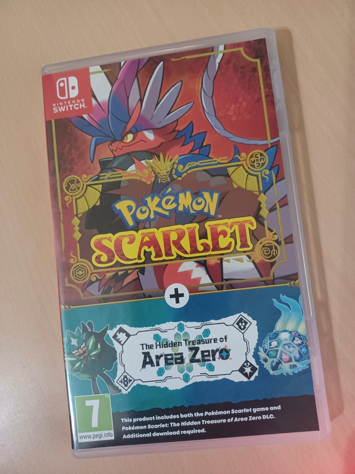 Pokemon Scarlet & The Hidden Treasure of Area Zero (Nintendo Switch) UK Version