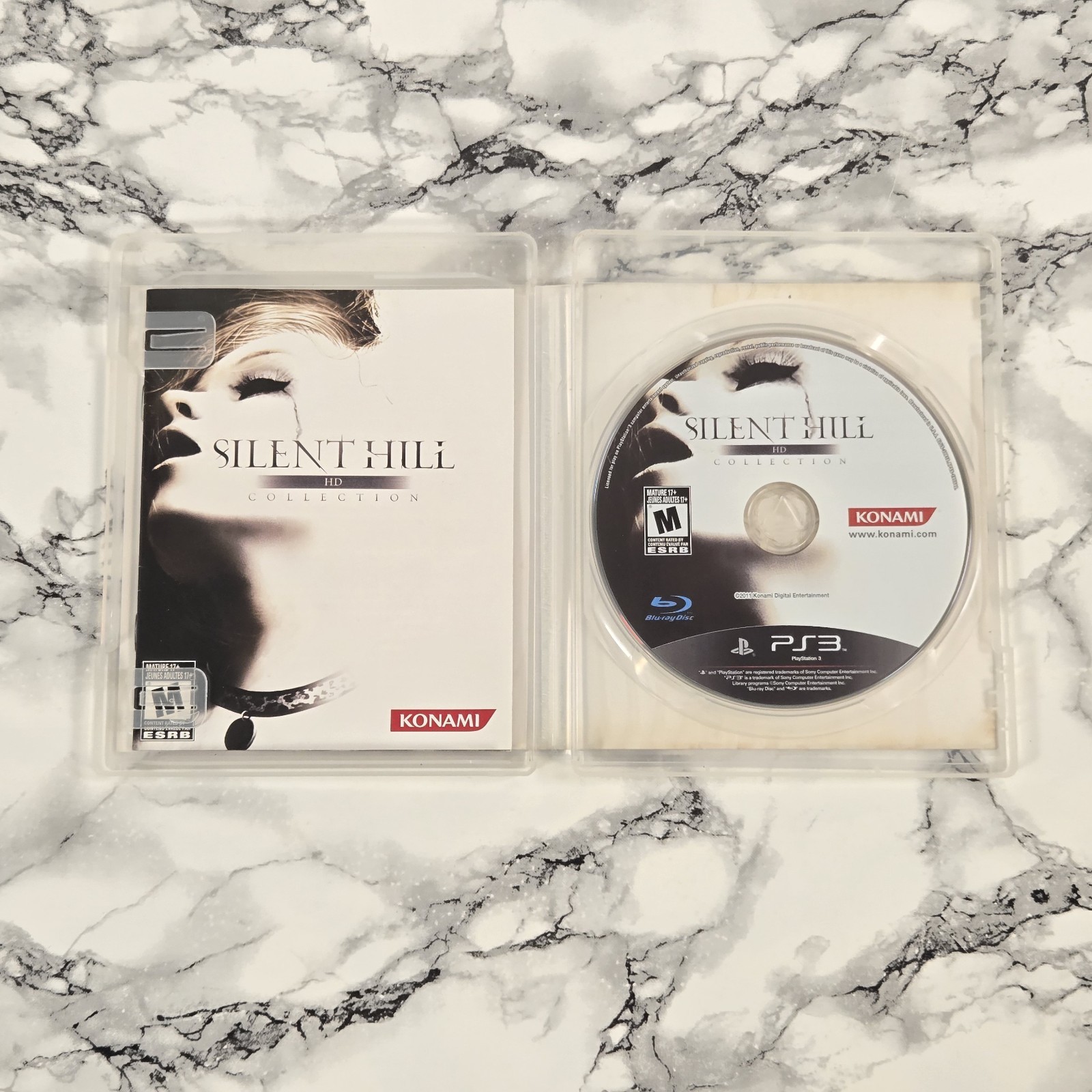 Silent Hill HD Collection (Sony PlayStation 3 PS3, 2012) — (HAS WATER DAMAGE)