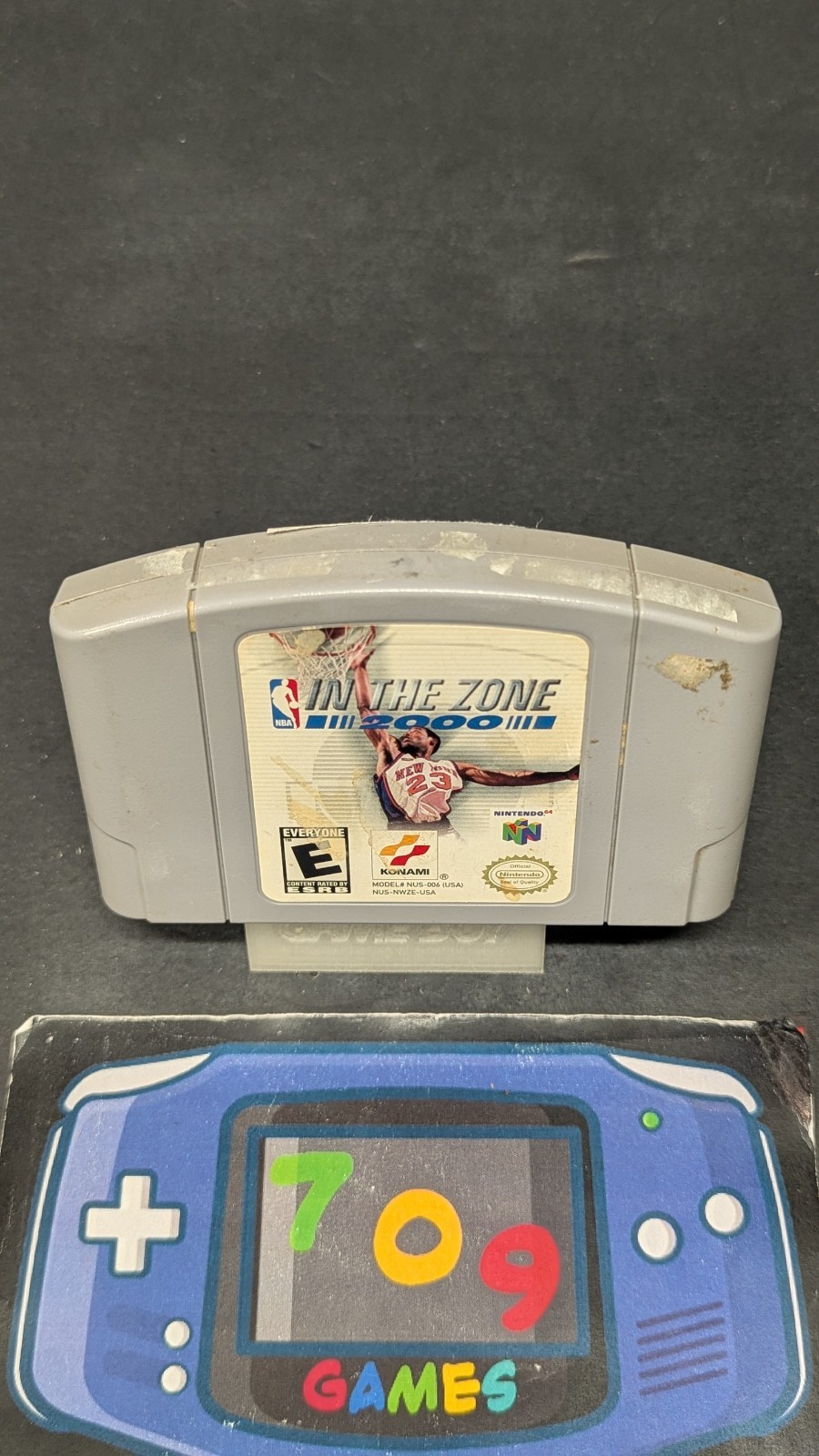 NBA In the Zone 2000 (Nintendo 64, 2000) N64 Cart Only