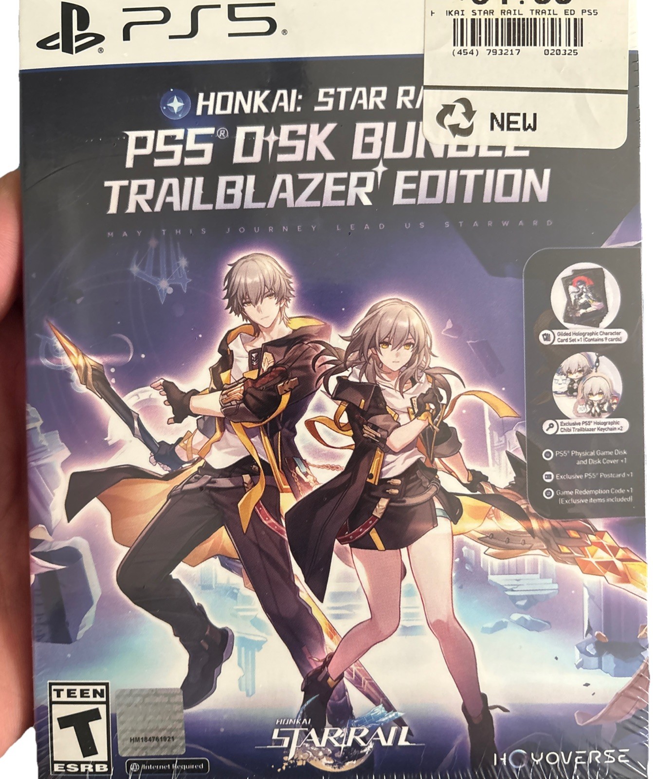 New Honkai Star Rail Trailblazer Edition PlayStation 5 PS5 Ed RPG Video Game