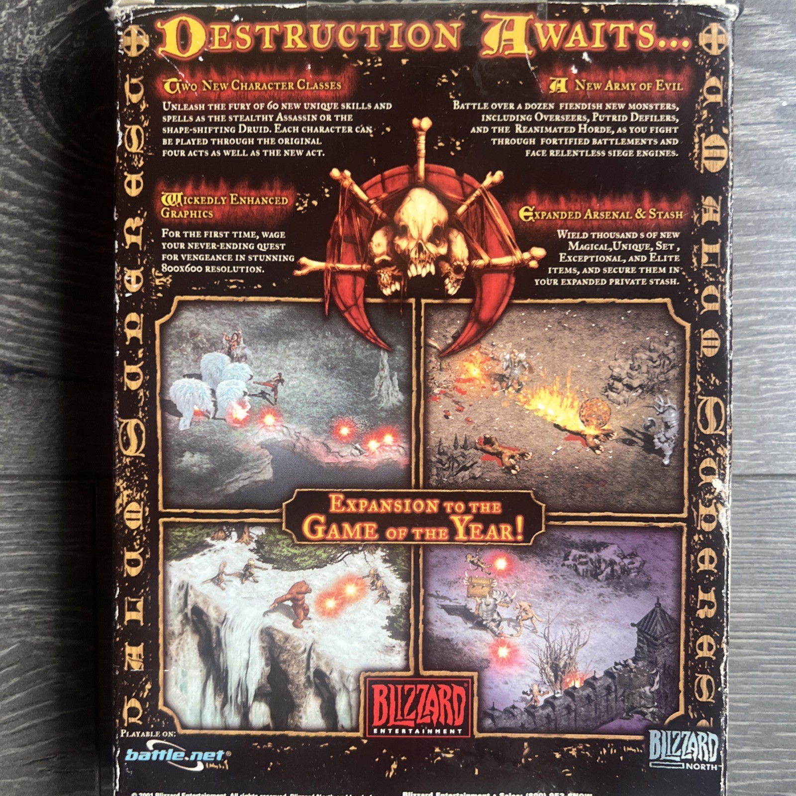 Diablo 2 II + Lord of Destruction Expansion Set PC