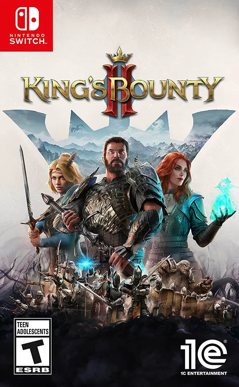 Kings Bounty II Switch Brand New Game (2021 Adventure Turn-Based Tactical RPG)