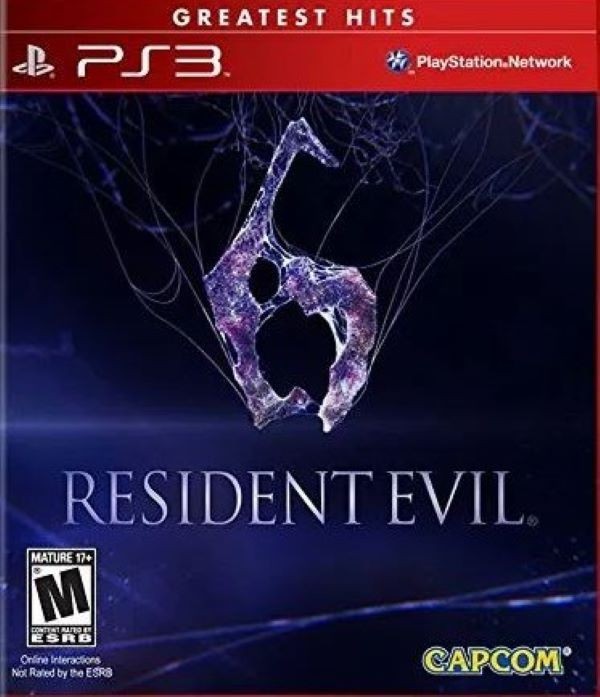 Resident Evil 6 Greatest Hits (Sony PlayStation 3, PS3, 2012) No Game Disc