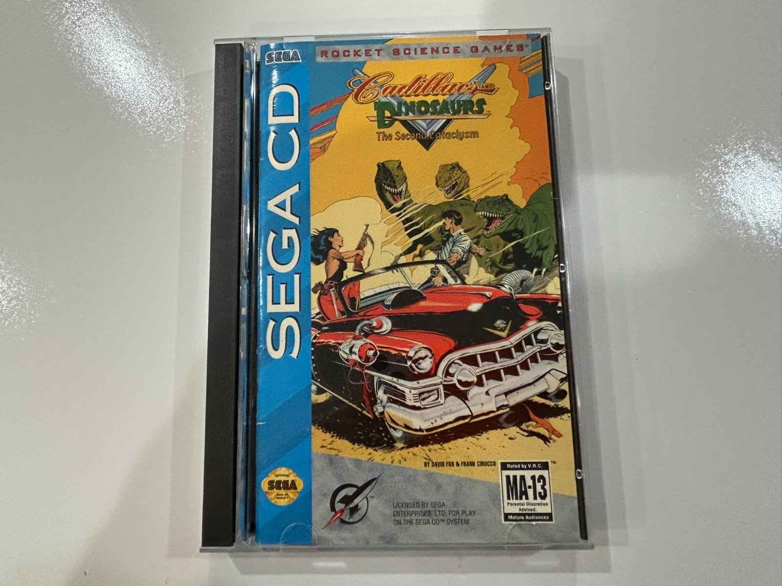 Cadillacs and Dinosaurs: The Second Cataclysm (Sega CD) Complete w Reg N MINT