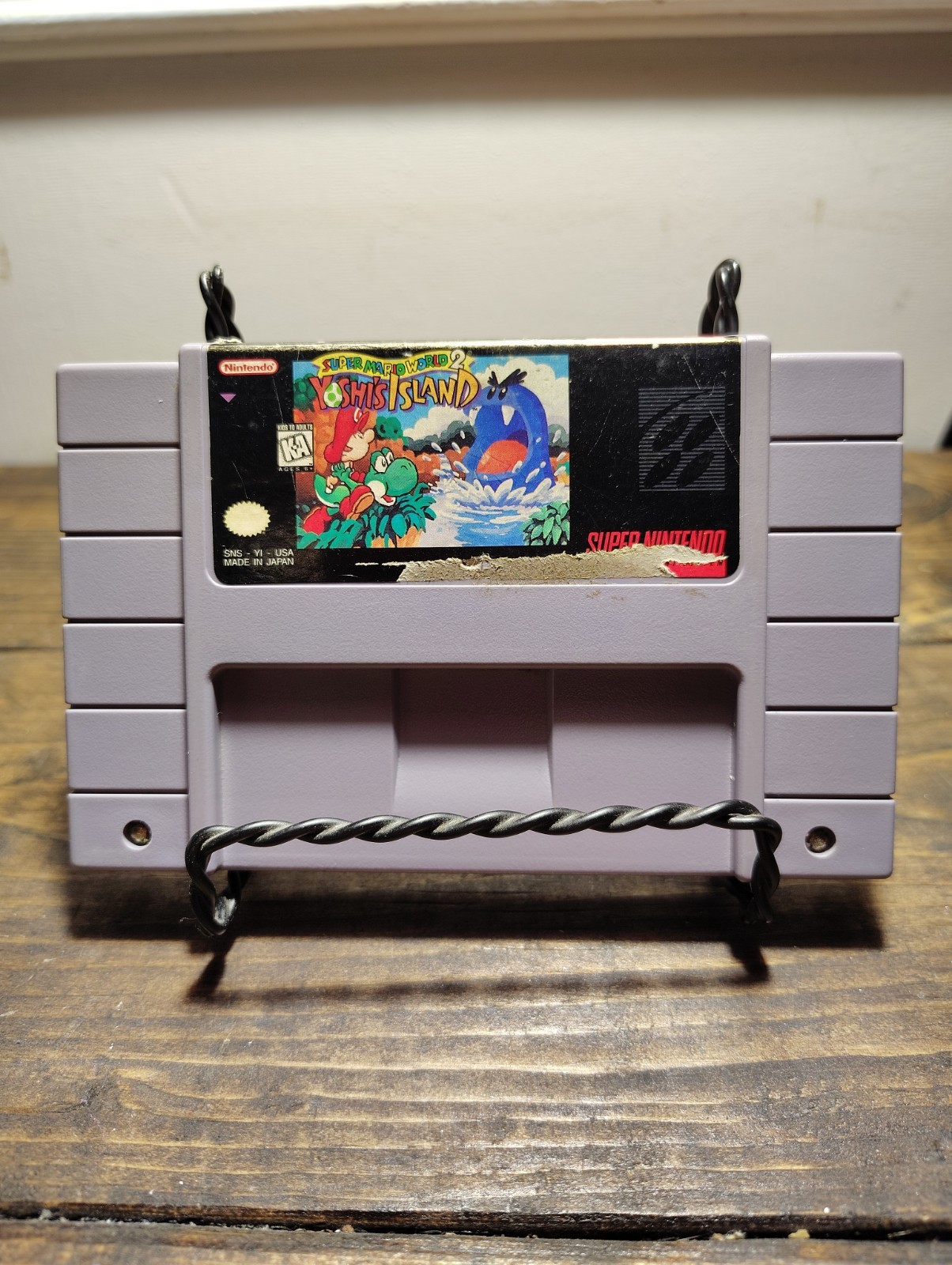 Nintendo Super Mario World 2: Yoshi’s Island SNES 1995 Authentic Tested Cleaned