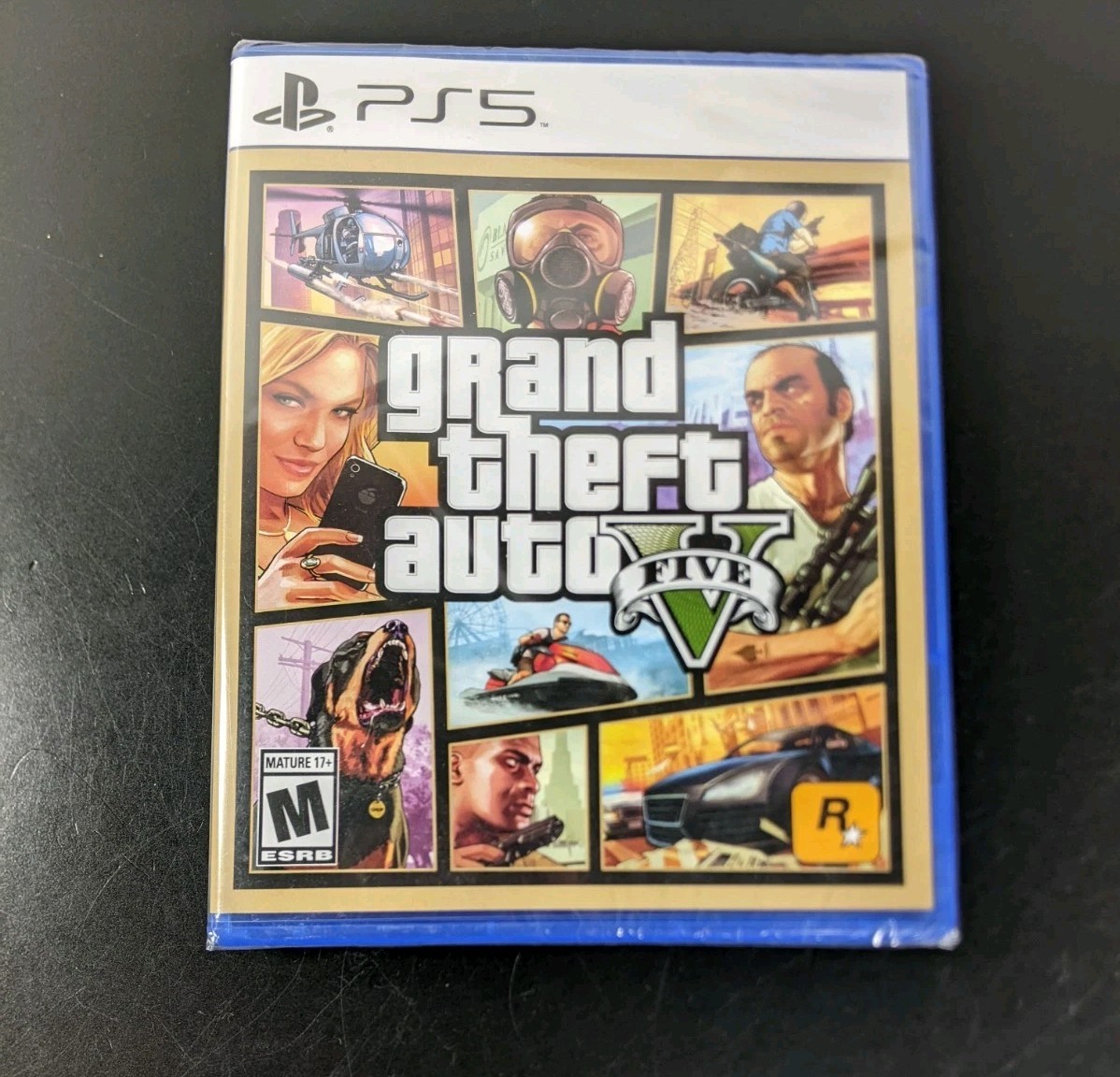 Grand Theft Auto V GTAV (Sony PlayStation 5, 2022) – NEW & Sealed